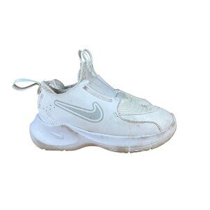 Nike Flex Runner 3 Boys Baby Toddler Size 7C White Platinum